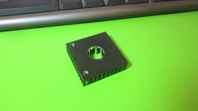 Радіатора екструдера MK7 MK8 40 * 40 * 11мм для 3D-принтера ЧПУ (12127)