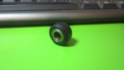 Пластиковий шків з підшипником без канавки 15.23*8.64мм 3D принтера ЧПУ (12132)