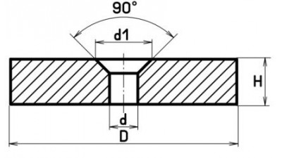 Неодимовий магніт кріпильний N38 4.8 кг K800 для 3D-принтера ЧПУ (12135)