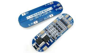 Контролер заряду розряду 3х Li-Ion 18650 12.6V 10A (12215)