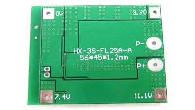 Контролер плата BMS з балансиром 3S Li-Ion 12.6V 25A 45mA (12216)