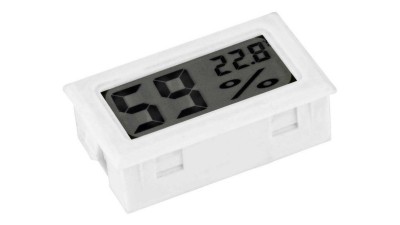 Цифровий LCD термометр врізний гігрометр вологомір (12229)