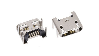 Роз'єм micro USB під пайку DIY (12252)