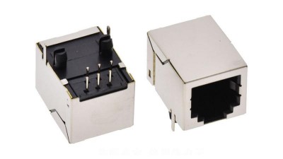 Гніздо під пайку RJ11 RJ12 (12271)