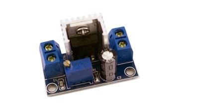 Понижуючий перетворювач LM317 DC-DC 40V 1.5A (12292)