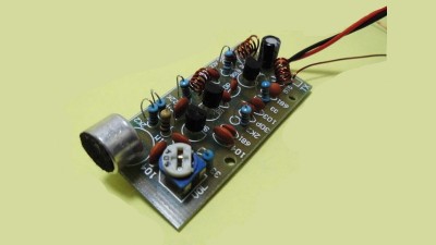 Мікрофон дистанційний FM DIY зі схемою збери сам (12364)