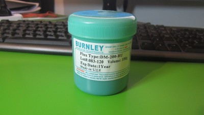 Паяльна паста флюс для BGA BURNLEY DM-200-BU 100г (12379)