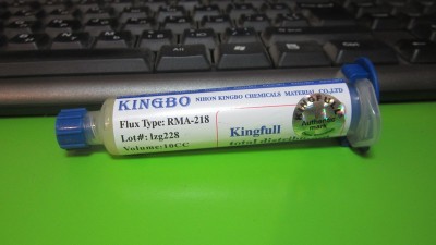 Флюс беззмивочний для пайки BGA Kingbo RMA-218 10CC (12380)
