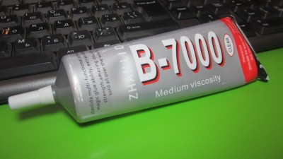 Клей герметик для склеювання тачскрін прозорий B-7000 110мл (12382)