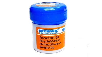 Паяльна паста флюс BGA Mechanic XG-50 42г (12392)