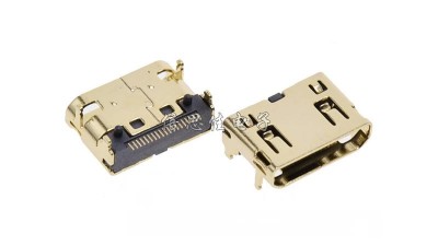 Роз'єм mini HDMI in 90 для пайки (12442)