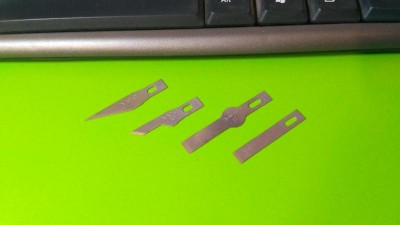 Леза для скальпеля 4шт (12490)