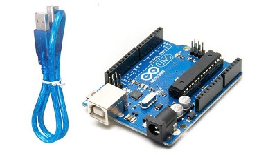 Відладочна плата контролер Arduino Uno R3 ATmega328 USB кабель (12510)