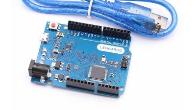 Відладочна плата контролер Arduino Leonardo R3 USB кабель (12511)