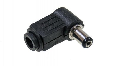 Кутовий штекер під пайку 5.5*2.1мм (12543)