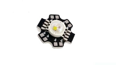 Светлодіод RGBW з радіатором 6000K 45mil 4*3W 700mA (12568)