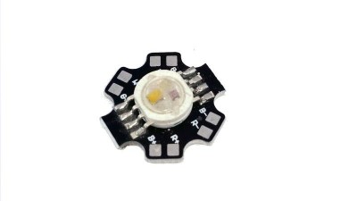 Светлодіод RGBW з радіатором 3000K 45mil 4*3W 700mA (12569)