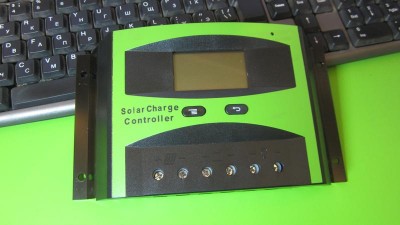Сонячний контролер заряду PWM Solar 30A 12 \ 24V амперметр (12576)