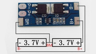 Плата заряду розряду 2*Li-Ion 8.4V 8A (12585)