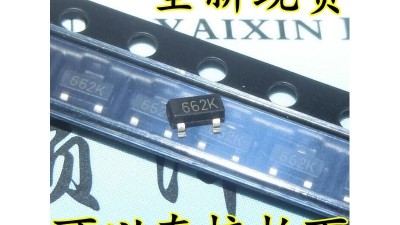 Чіп регулятор напруги XC6206 662K 3.3V 0.5A SOT-23 10шт (12610)