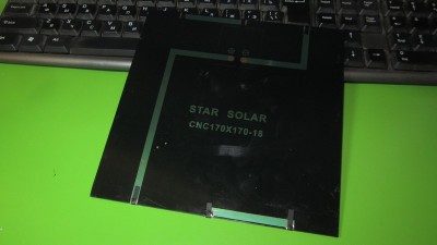 Сонячна панель полікристал 18V 4.5W CNC170*170 Star Solar (12614)