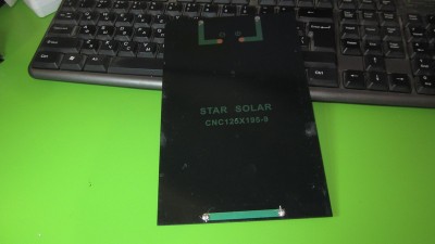 Сонячна панель полікристал 9V 3W CNC125 * 195 Star Solar (12617)