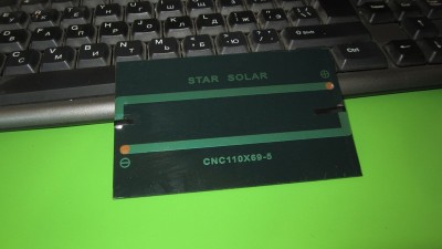 Сонячна панель полікристал 5V 1.25W CNC110*69 Star Solar (12619)