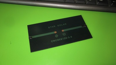 Сонячна панель полікристал 3.5V 0.9W CNC60 * 120 Star Solar (12620)