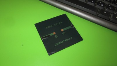 Сонячна панель полікристал 5.5V 0.6W CNC65*65 Star Solar (12623)