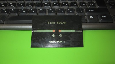 Сонячна панель полікристал 5V 0.75W CNC60 * 90 Star Solar (12624)