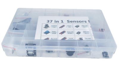 Набір з 37 модулів і датчиків Arduino Kit з органайзером (12637)
