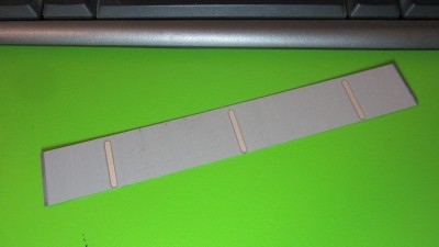 Сонячний елемент полікристал полікремній 156*26мм (12639)