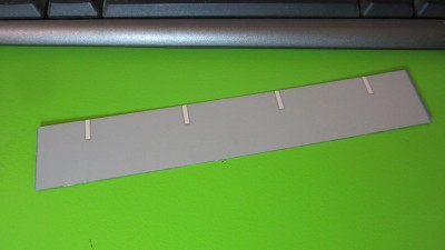 Сонячний елемент полікристал полікремній 156*22мм (12640)