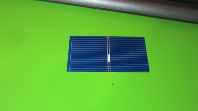 Сонячний елемент полікристал полікремній 52*26мм (12643)