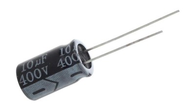 Конденсатор електролітичний 400V 10uF (12652)