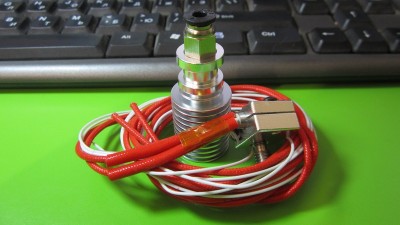 Хотенд екструдер довгий V5 3*0.5мм для 3D-принтера ЧПУ (12669)