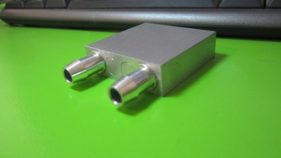 Алюмінієвий водяний радіатор 40*40*12мм для TEC (12671)