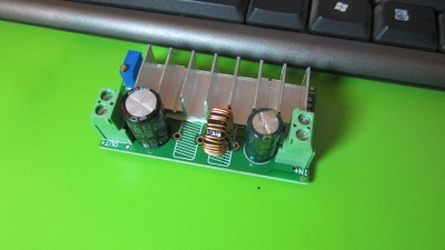 Підвищуючий перетворювач напруги DC 55V 7A 200W (12699)