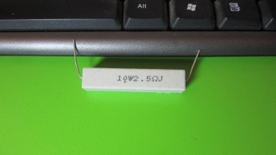 Навантажувальний резистор 10W 2.5R (12705)