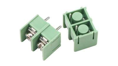 Клеммник роз'єм MG / KF7.62 7.62mm 2pin зелений (12724)