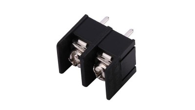 Клеммник роз'єм MG / KF7.62 7.62mm 2pin чорний (12725)