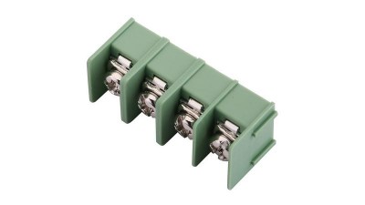 Клеммник роз'єм MG / KF7.62 7.62mm 4pin зелений (12728)