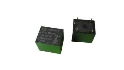 Силове мініатюрне реле HF-JQC-3FF 12V Arduino PIC AVR (12743)