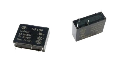 Реле HF46F-012 12VDC Arduino PIC AVR (12756)