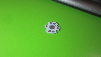 Алюмінієвий радіатор LED светодідов 16мм (12779)