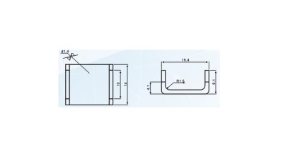Шунт для амперметра U-подібний 40A (12799)