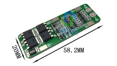 Плата заряду розряду Li-Ion 3*18650 12.6V 15A (12812)