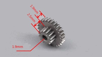 Шестерня передача 11*25 зубів DIY проектів Збери Сам (12828)