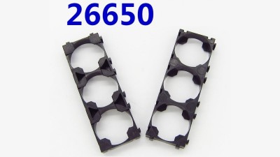 Холдер для пайки тримач для акумуляторів 3*26650 2шт (12863)