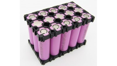 Холдер для пайки тримач для акумуляторів 15*18650 2шт (12866)